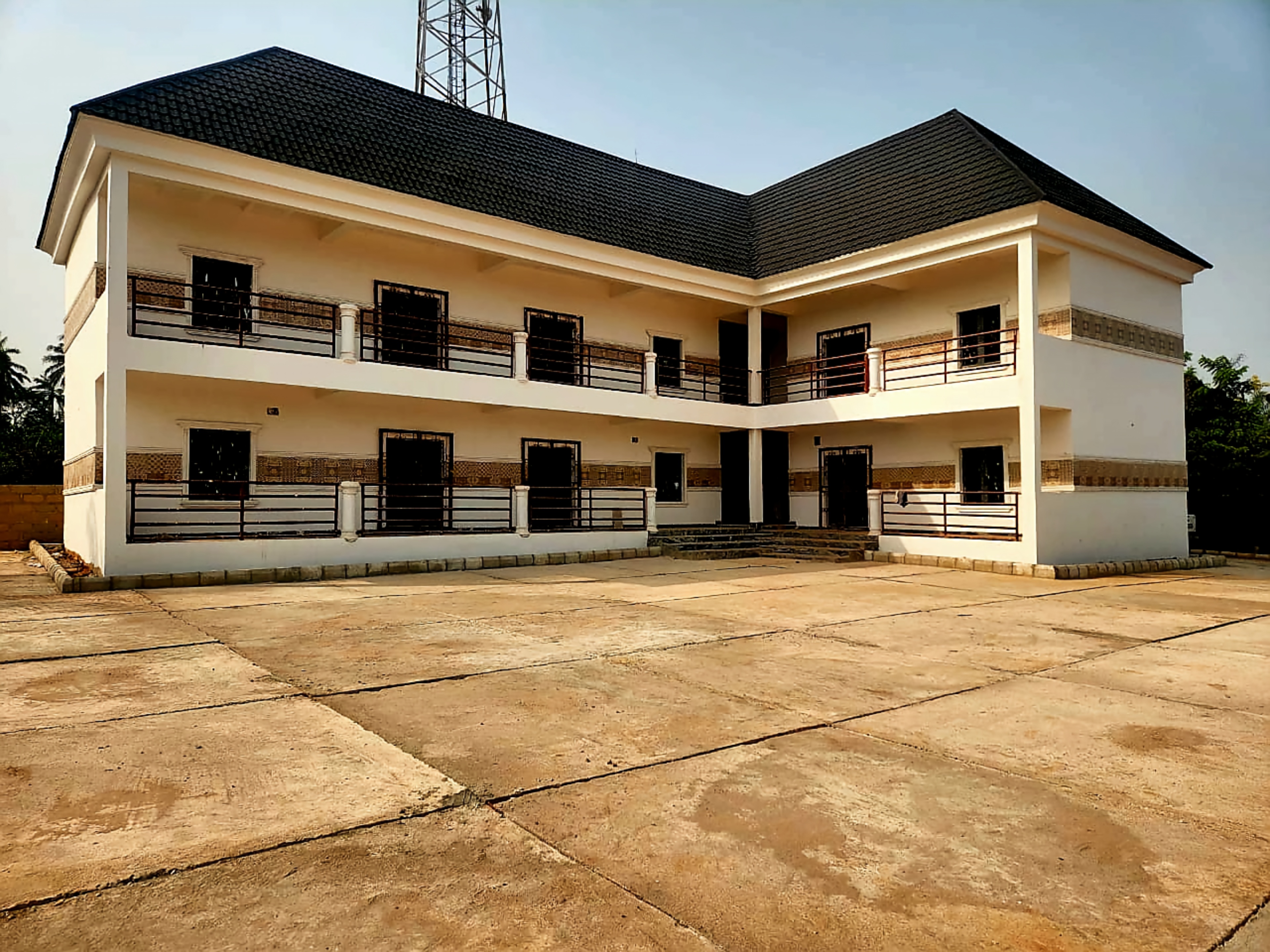 Classroom block — main facade